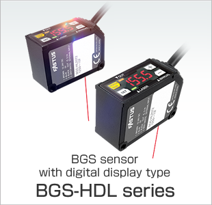 BGS sensor with digital display type BGS-HDL series