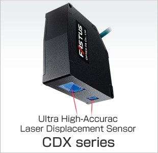 Ultra High-Accuracy Laser Displacement Sensor CDX series
