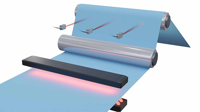Measuring temperature of plastic