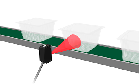 Detection of transparent containers