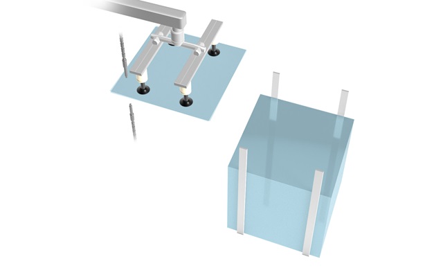 Detection of double laminated film layers when picking and placing