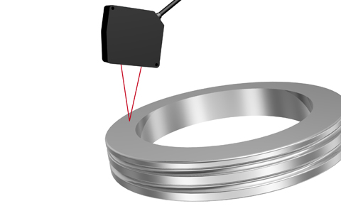Measuring angle of rotation
for inspecting aircraft component