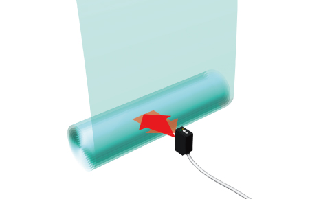 End detection of transparent film