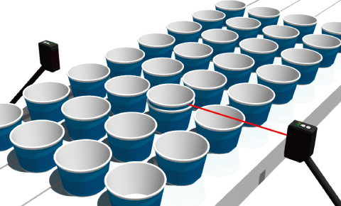Detecting stacked ice cream cups