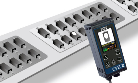 Cecking presence of bad mark on the electronic parts