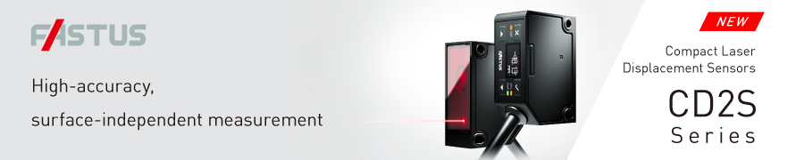 Compact and high-accuracy delivering a new level of stable detection Compact Laser Displacement Sensors CD2S Series