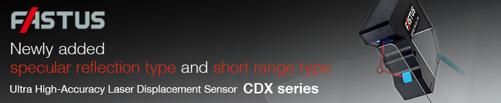 Ultra High-Accuracy Laser Displacement Sensor CDX series