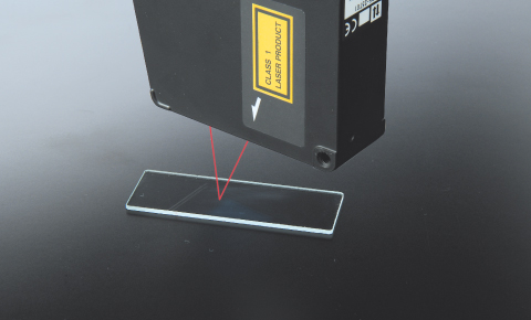 Measurement of glass thickness