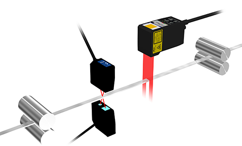 Measuring thickness and width of the cupper belt