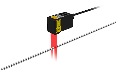 Measuring wire diameter and its position