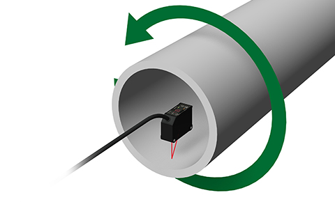 Measuring inner diameter of pipe