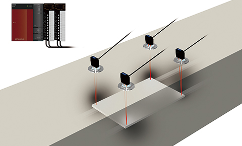 Measurement of warpage of metal frame