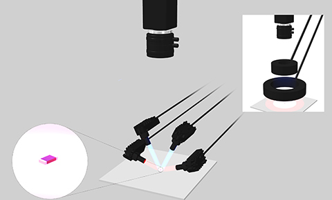 Vision inspection of chip capacitor