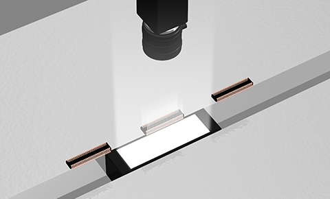 Dimension inspection of connector leads