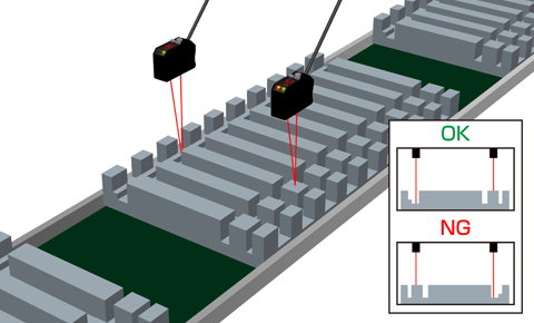 Detecting direction of syringe tray