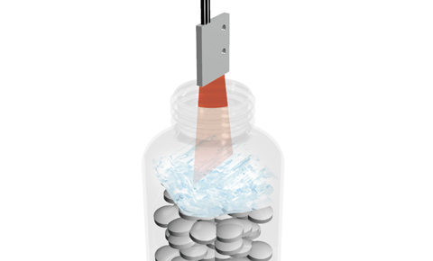 Detect cushioning in tablet glass bottle