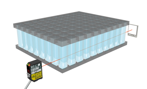 Detecting preform left on the pallet