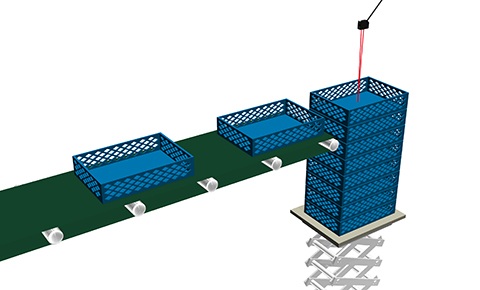 Measuring lifting height of elevator