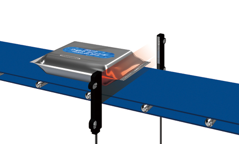 Detecting the edge of package (three sides sealing)