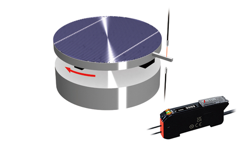 Controlling speed of turn table