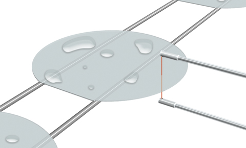 Detecting wafers in corrosive environment