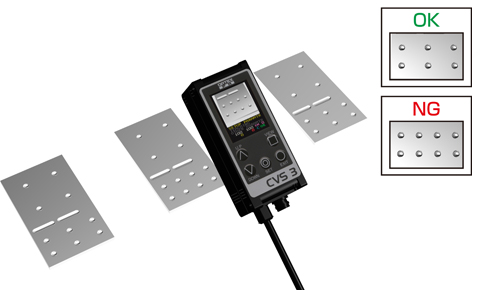 Detecting wrong type metal plate fed mixed in the process