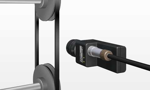 Measurement of fan belt width