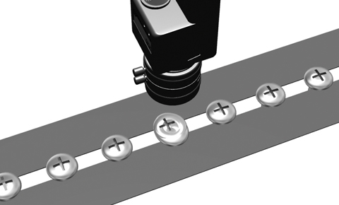 Checking shape of the screw head