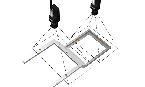 Checking existence of plastic joint parts on the frame