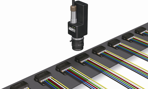 Checking color order of the wire harness