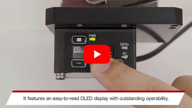 OLED display can display various measurement values and languages